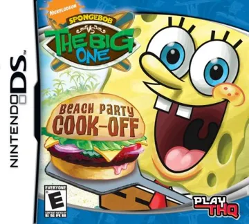 SpongeBob vs the Big One - Beach Party Cook-Off (USA) (En,Fr) box cover front